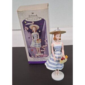 VTG Hallmark 1998 Suburban Shopper Midge Barbie Ornament 35th Anniversary EUC